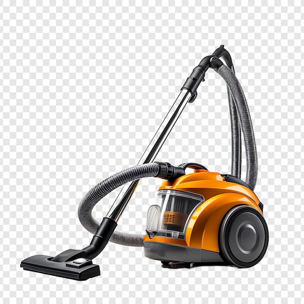 Free PSD vacuum cleaner isolated on transparent background