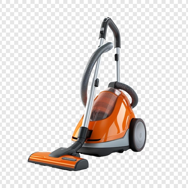 Vacuum cleaner isolated on transparent background