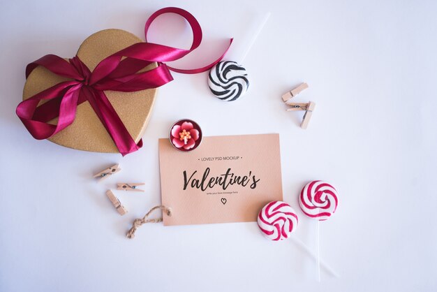 Valentine elements mockup