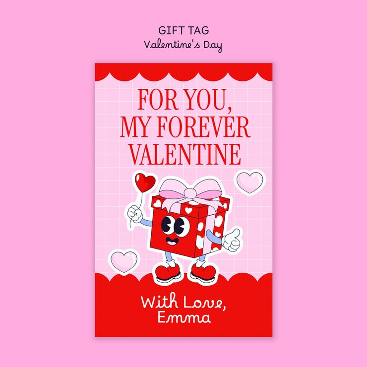 Free PSD valentine's day celebration