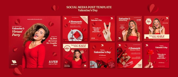 Valentine's day instagram posts