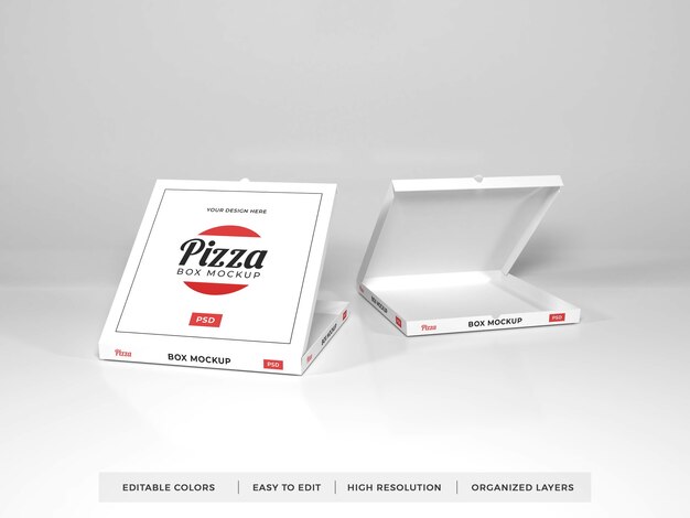 Download Premium Psd Pizza Box Mockup PSD Mockup Templates