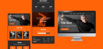 Free PSD various web and printable templates with screen