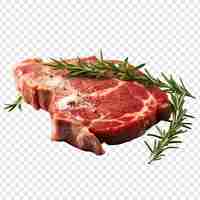 Free PSD veal isolated on transparent background