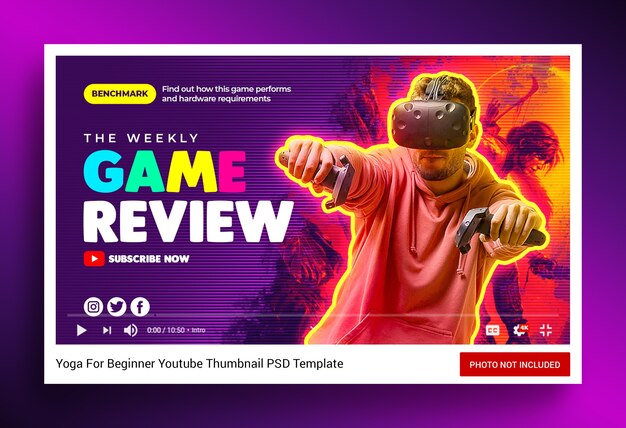 Download Youtube Thumbnail Psd 100 High Quality Free Psd Templates For Download