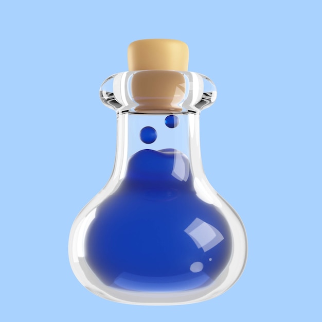 Free PSD videogame potion flask icon pack