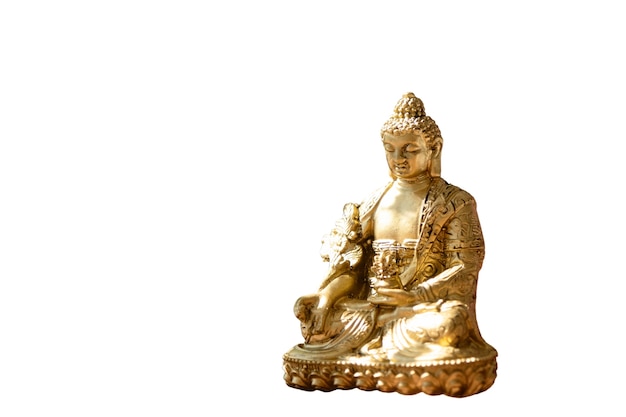 Free PSD view of buddha figurine