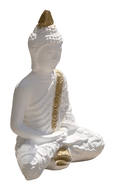 PSD gratuito vista della statuetta del buddha