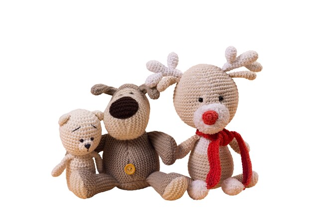 View of children's stuffed animal