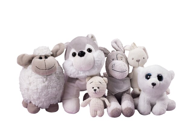 View of children's stuffed animal