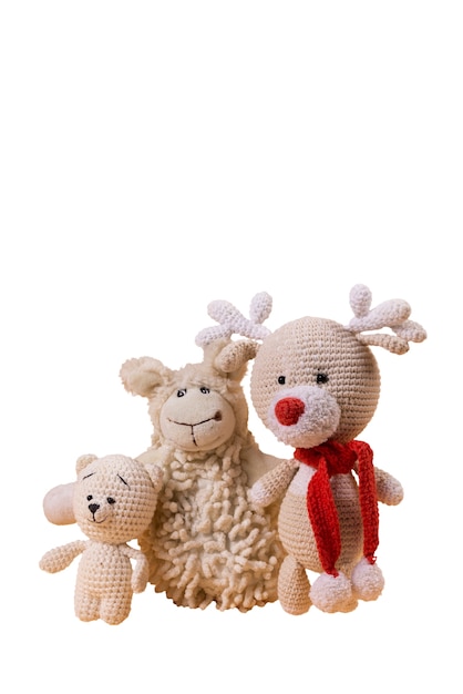 Free PSD view of children's stuffed animal