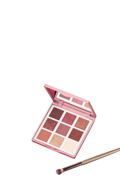 Free PSD view of eyeshadow make-up palette