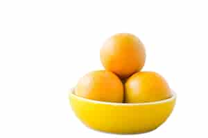 Free PSD view of fresh orange fruit