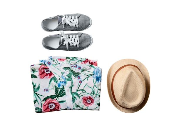 Get a Stylish Hawaiian Shirt with Pattern – Free PSD Template