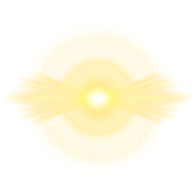 Free PSD view of lens flare