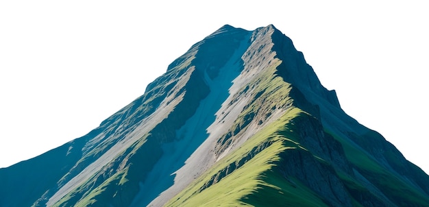 自然の山岳風景の景色