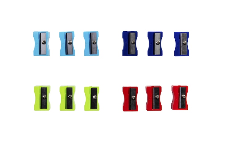 Free PSD view of office supplies