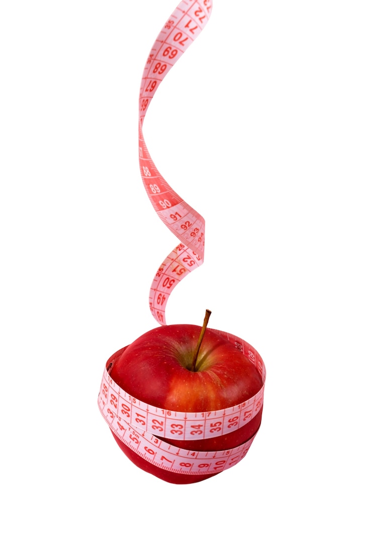 Free PSD view of tape measure