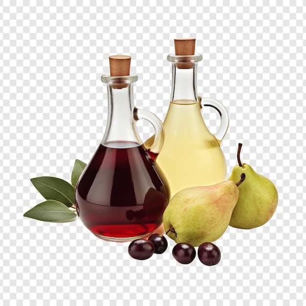 Free PSD vinegar isolated on transparent background