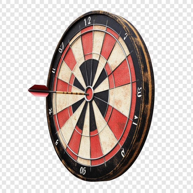 Vintage Dartboard Precision and Accuracy in a Classic Game