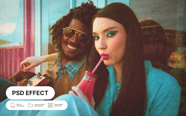 vintage photo effect