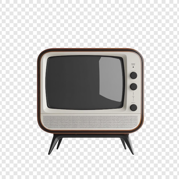 vintage retro television set classic 1970s design