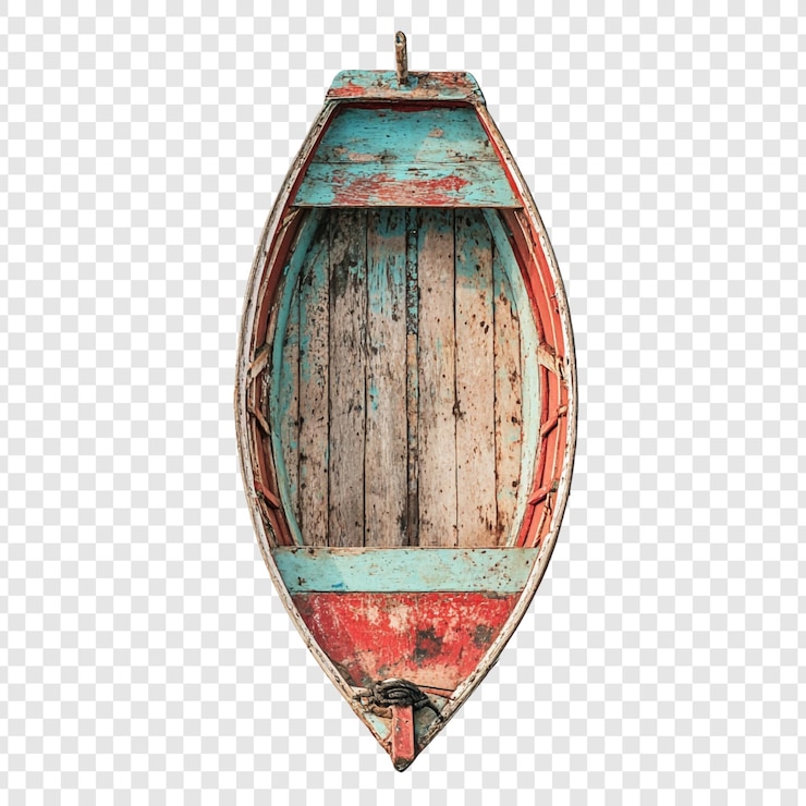 Free PSD vintage wooden rowboat aweinspiring maritime relic