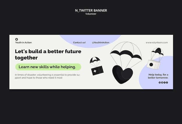 Volunteer community template