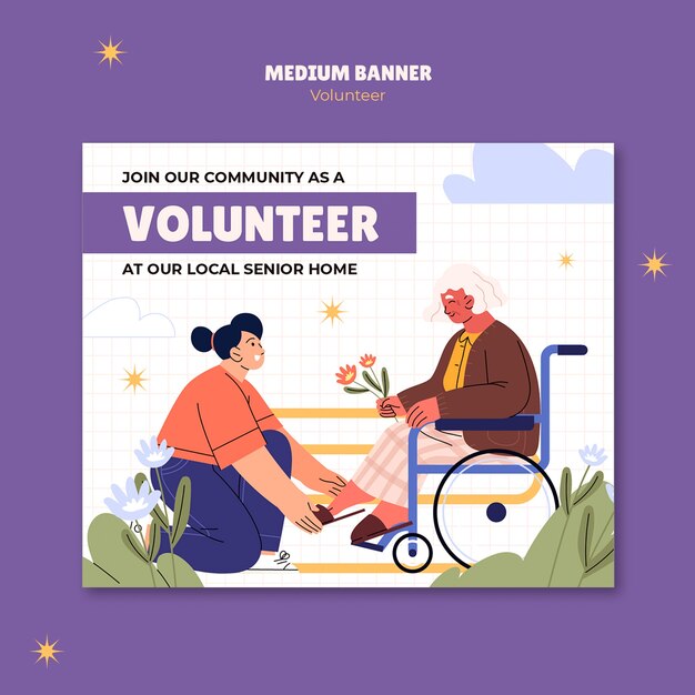Volunteer template design