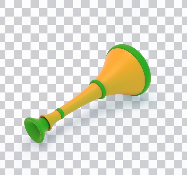 Vuvuzela Horn Left Side