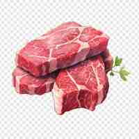 Free PSD wagyu isolated on transparent background