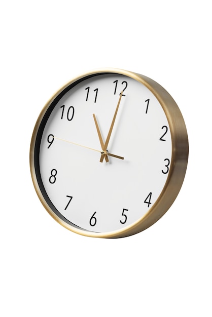 Wall clock isolated