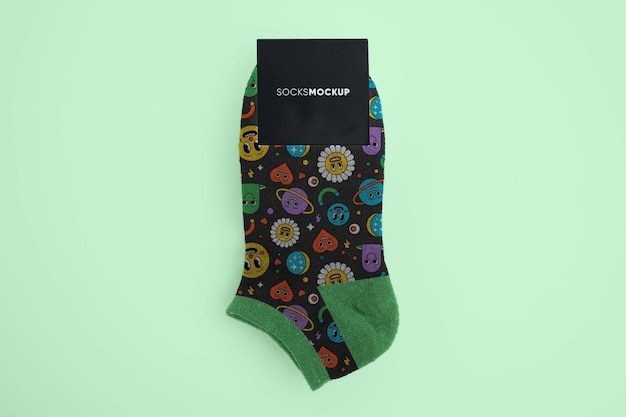 Warm Socks Mockup Design