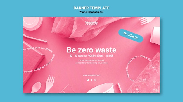 Free Psd Waste Management Poster Template Free Psd Waste Management Poster Template
