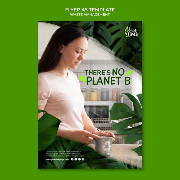 Free Psd Waste Management Poster Design Template Free Psd Waste Management Poster Design Template