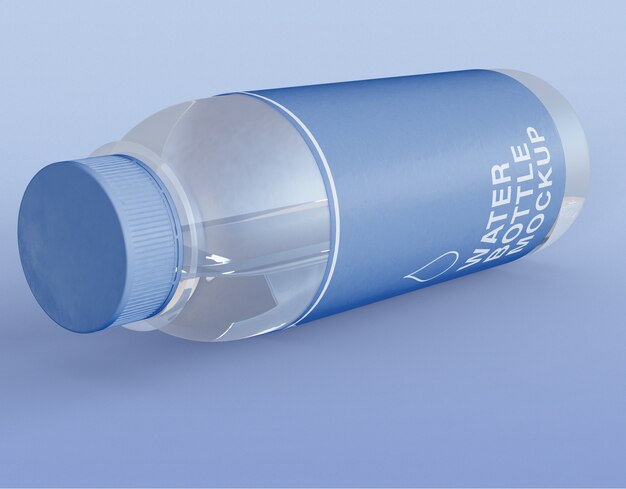 Water Bottle Mockup