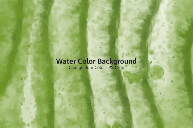 Free PSD water color background editable color