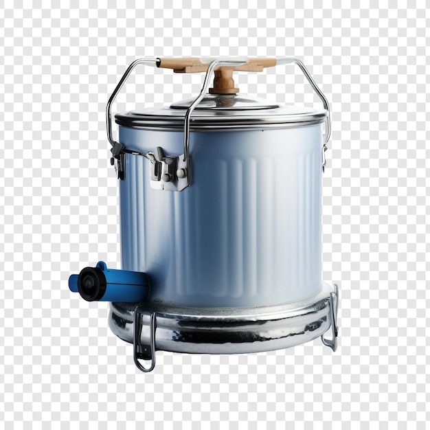 Free PSD water cooker isolated on transparent background