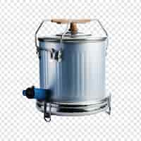 Free PSD water cooker isolated on transparent background