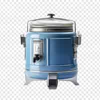 Free PSD water cooker isolated on transparent background