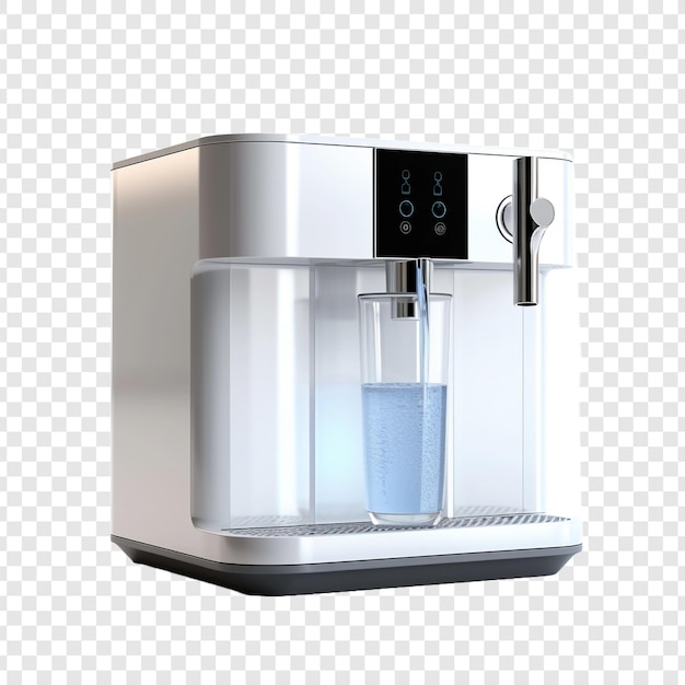 Water purifier isolated on transparent background