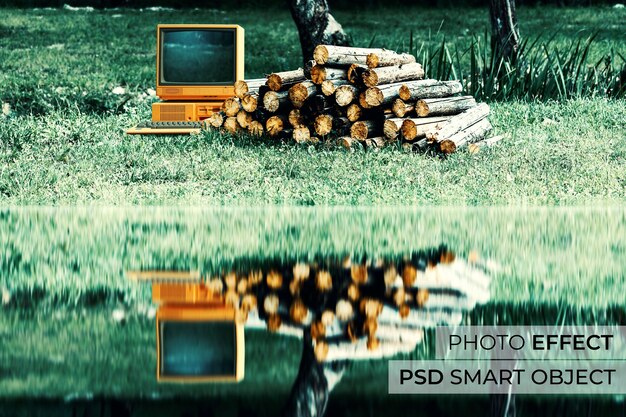 Фотоэффект отражения воды