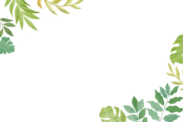 Green Leaf Border Images - Free Download on Freepik