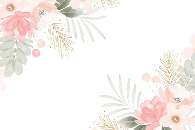 Pastel Floral Print Background in Illustrator, JPG, SVG, EPS