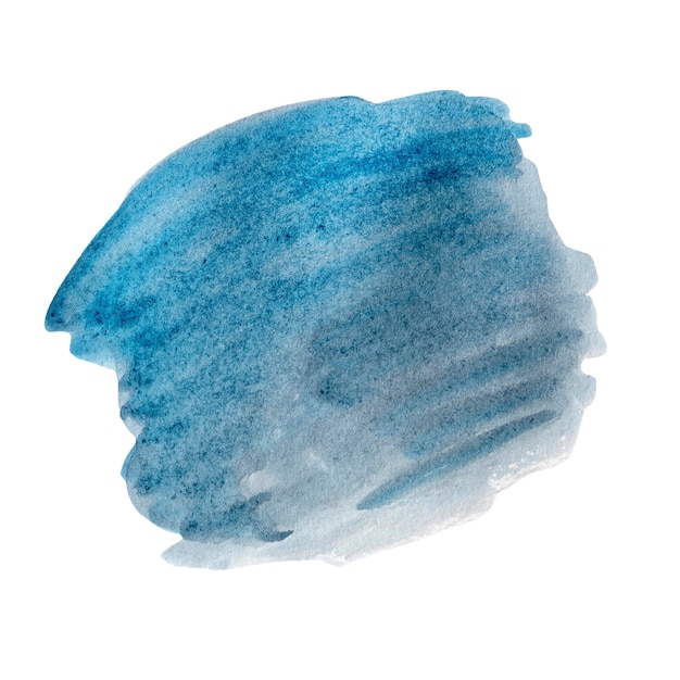 watercolour swatch isolated