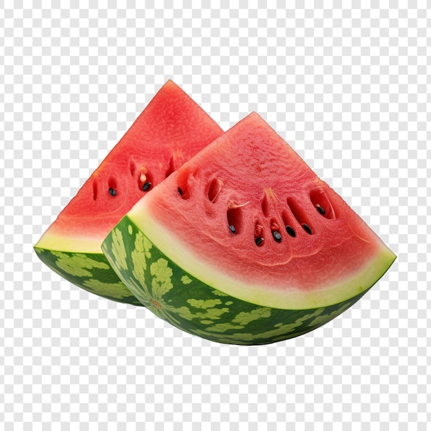 Free PSD watermelon fruit isolated on transparent background