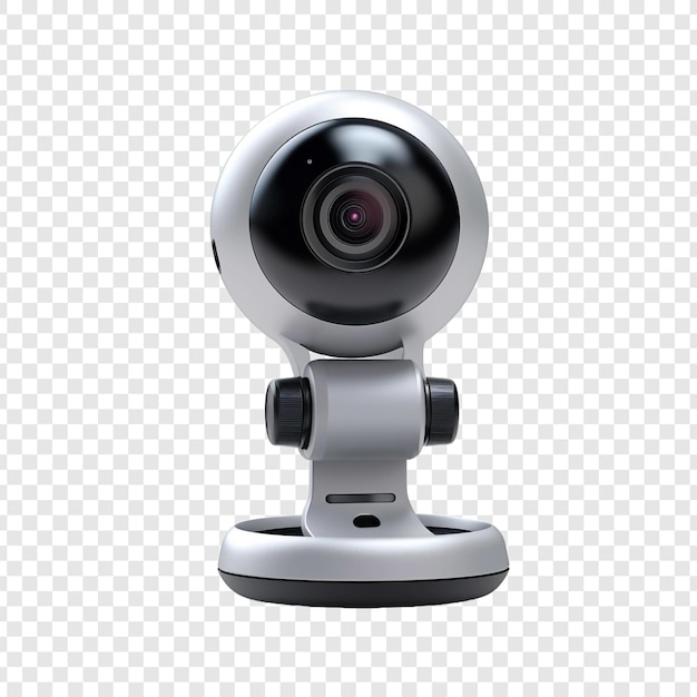 Webcam isolated on transparent background