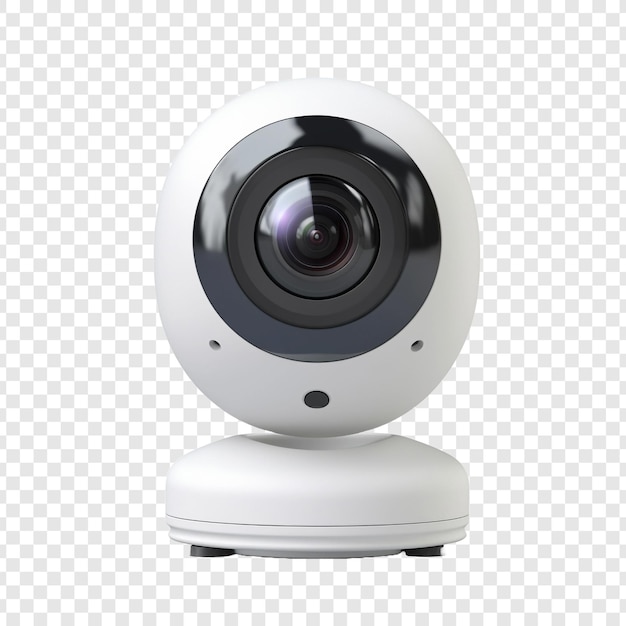 PSD gratuito webcam isolata su sfondo trasparente