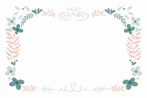 Free PSD wedding border design