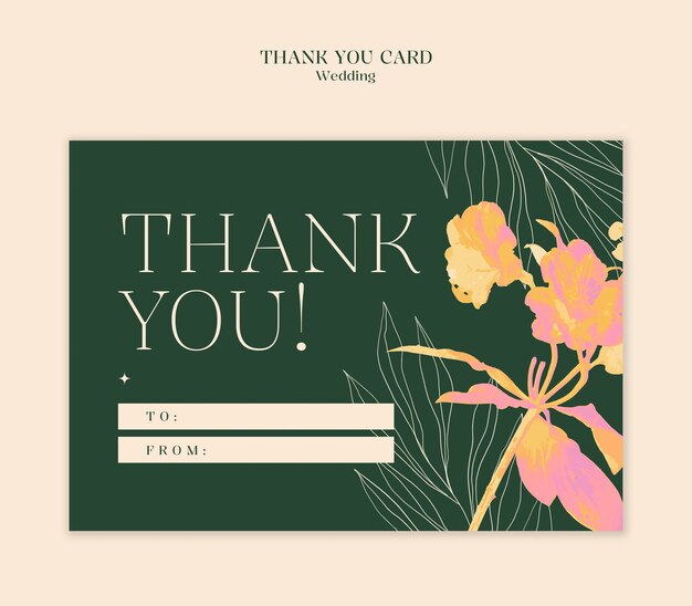 Wedding celebration template